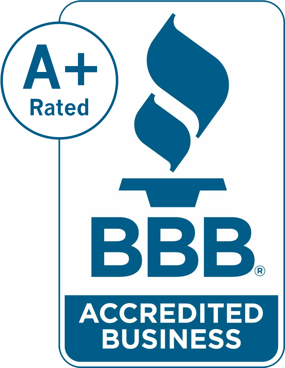 Better Business Bureau A+ Rating logo